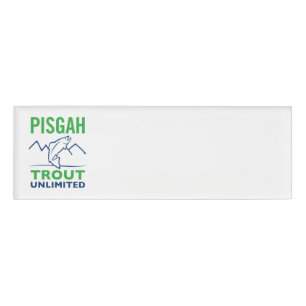 Badge D'identification Nametag de Pisgah TU