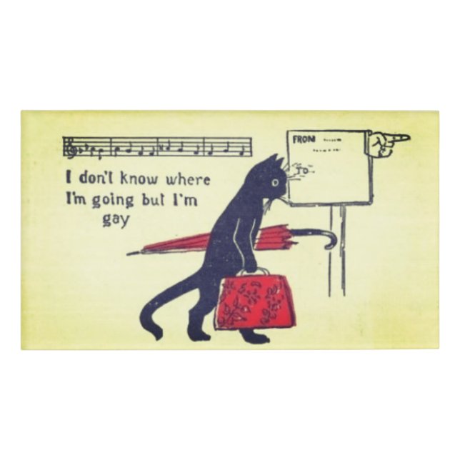 Badge D'identification Ne savez pas où je vais (Devant)