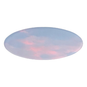 Badge D'identification Nuages roses personnalisables