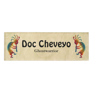 Badge D'identification Ornements de KOKOPELLI + vos idées