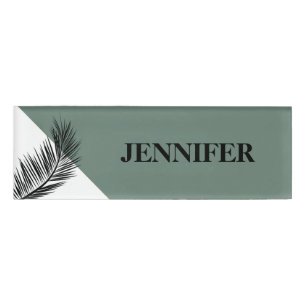 Badge D'identification Palmette