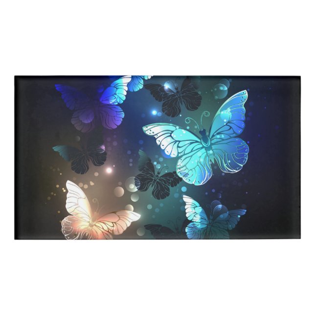 Badge D'identification Papillon de nuit (Devant)
