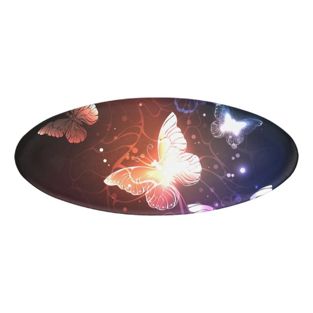 Badge D'identification Papillons de nuit lumineux (Devant)