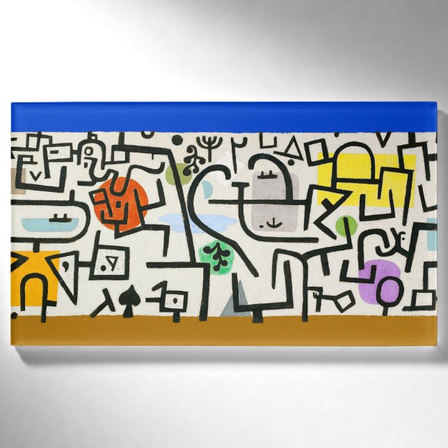 Badge D'identification Paul Klee Rich Harbor Expressionnisme abstrait (Devant)