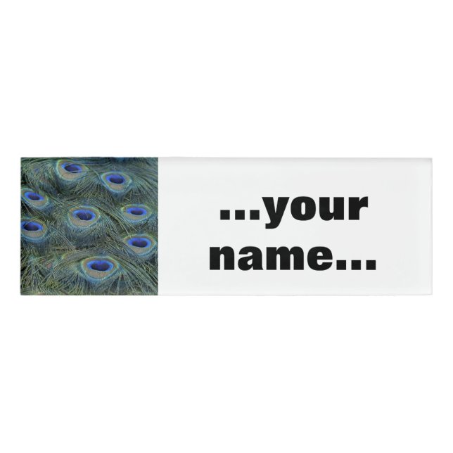 Badge D'identification Peacock20160301 (Devant)