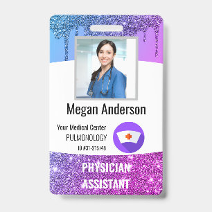 Badge d'identification personnalisé avec photo pou