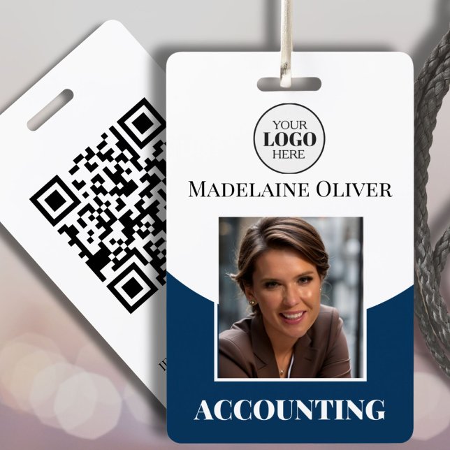 Badge d'identification personnalisé pour employé a (Créateur téléchargé)