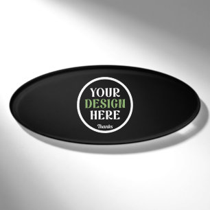 Badge D'identification personnalisé, unique, élégant et minimaliste hersh