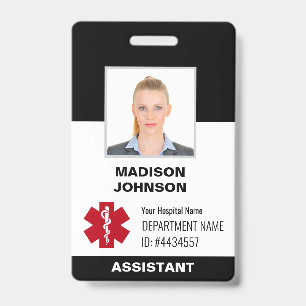 Badge d'identification personnalisée - Photo de l'
