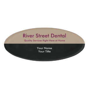 Badge D'identification Personnel de dentiste