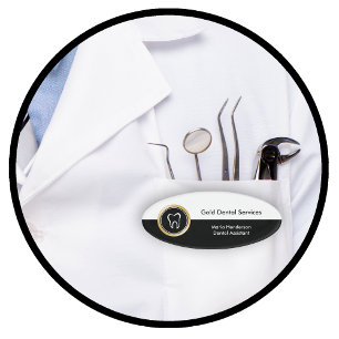 Badge D'identification Personnel de dentiste