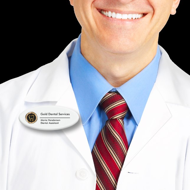 Badge D'identification Personnel Dentiste Classique (Créateur téléchargé)