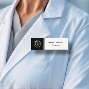 Badge D'identification Pharmacy Classy