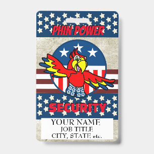 BADGE D'IDENTIFICATION PHIN POWER 2024