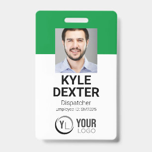 Badge d'identification photo
