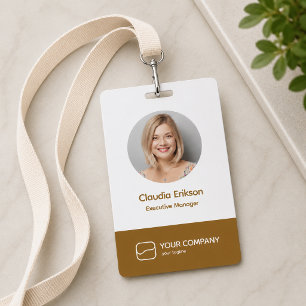 Badge d'identification Photo 3x5   Badges QR perso