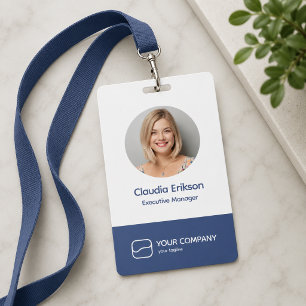 Badge d'identification Photo 3x5   Badges QR perso