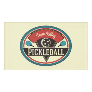 Badge D'identification Pickleball