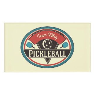 Badge D'identification Pickleball