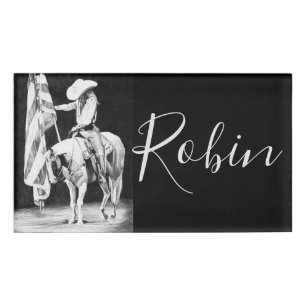 Badge D'identification Prayers de Stampede (ballpoint)