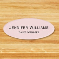 Professionnel Pastel Pink Bureau Affaires Magnétiq
