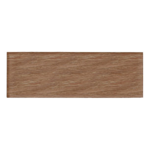 Badge D'identification Regard naturel Brown de grain en bois de chêne de