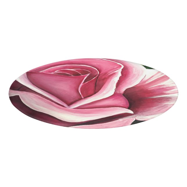 Badge D'identification Rose rose rose (Devant)