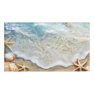Badge D'identification Sable et mer