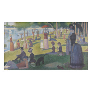 Badge D'identification Seurat dimanche La Grande Jatte Beaux-Arts