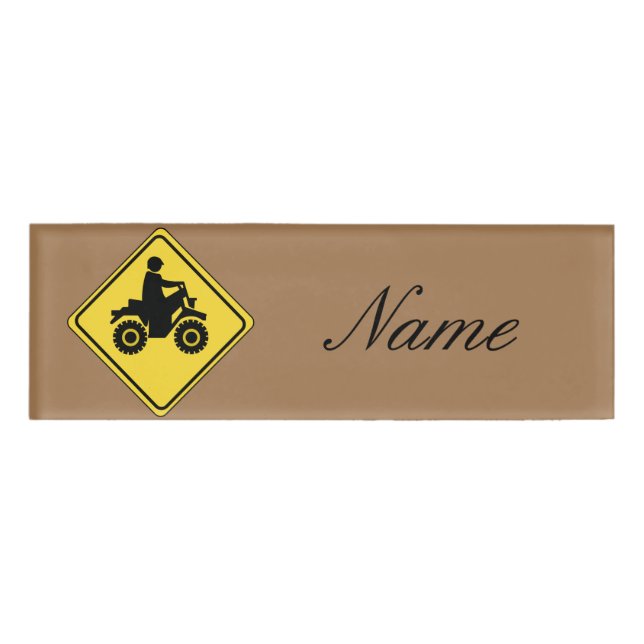 Badge D'identification SIGNE DE BOUGEON ATV Thunder_Cove (Devant)