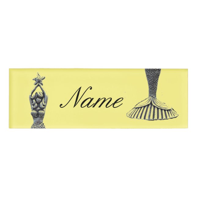 Badge D'identification Sirène tenant l'étoile Thunder_Cove (Devant)