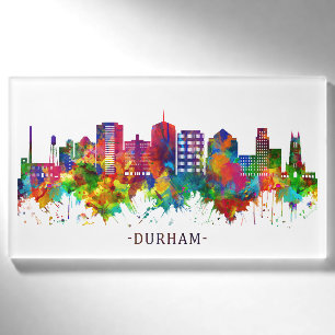 Badge D'identification Skyline Durham Caroline du Nord