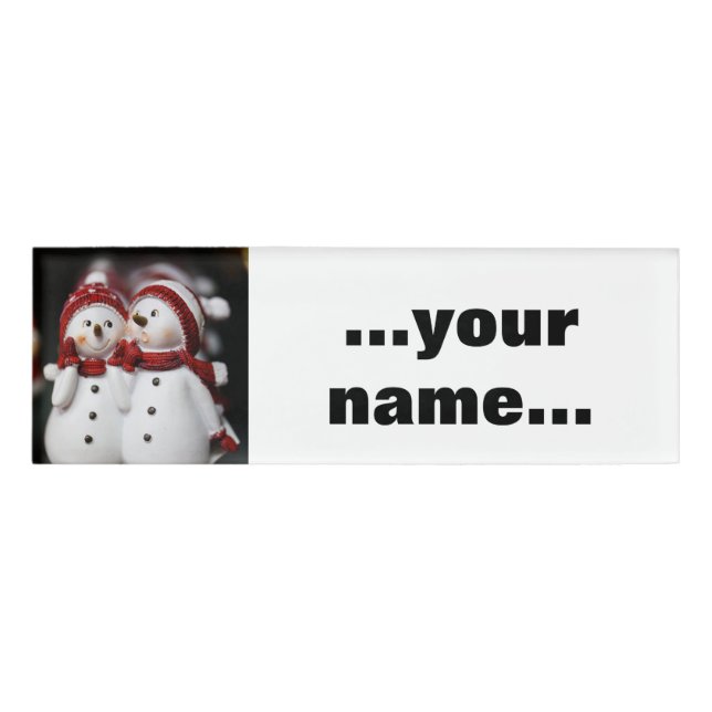 Badge D'identification Snowman20150907 (Devant)