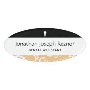 Badge D'identification Staff pro Damask