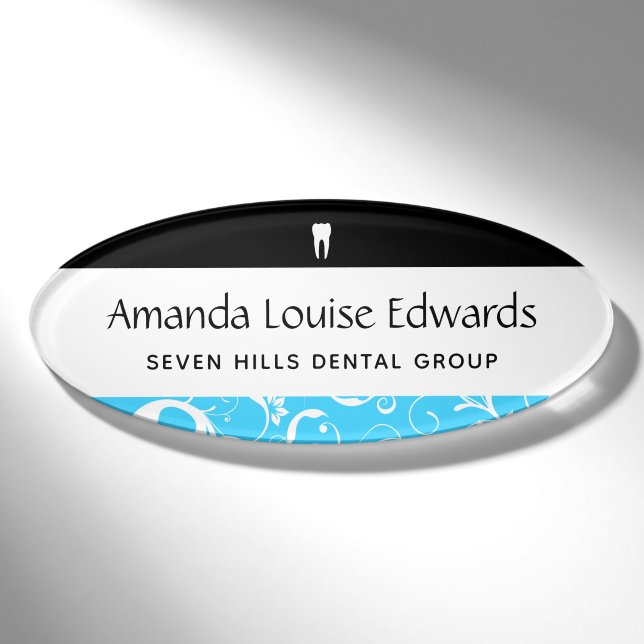 Badge D'identification Staff pro Damask (Devant)