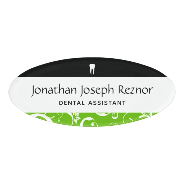 Badge D'identification Staff pro Damask (Devant)