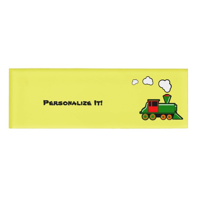 Badge D'identification SteamTrain (Devant)