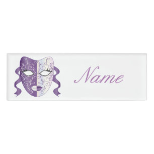 Badge D'identification Tonnerre-Cove de Mardi Gras