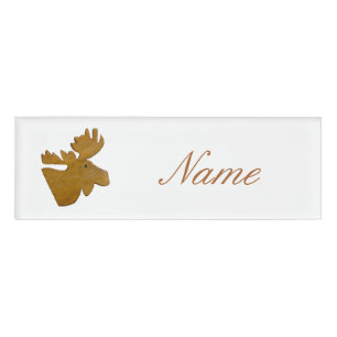 Badge D'identification Tonnerre de Moose Head