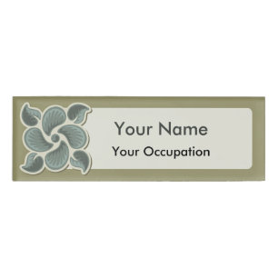 Badge D'identification Tuile déco 2