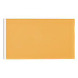 Badge D'identification un arrière - plan jaune avec une bordure noire