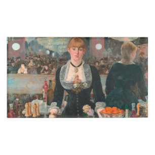 Badge D'identification Un bar aux Folies-Bergère Edouard Manet