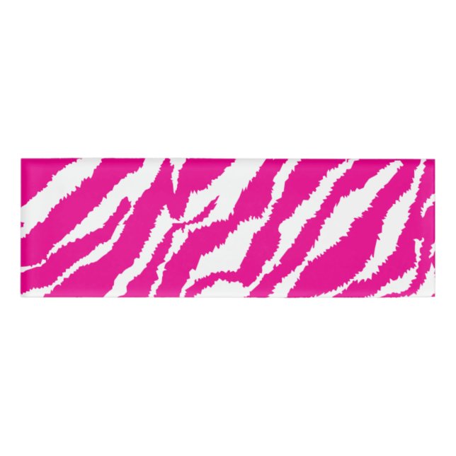 Badge D'identification Un motif floral complexe en rose et blanc, art (Devant)