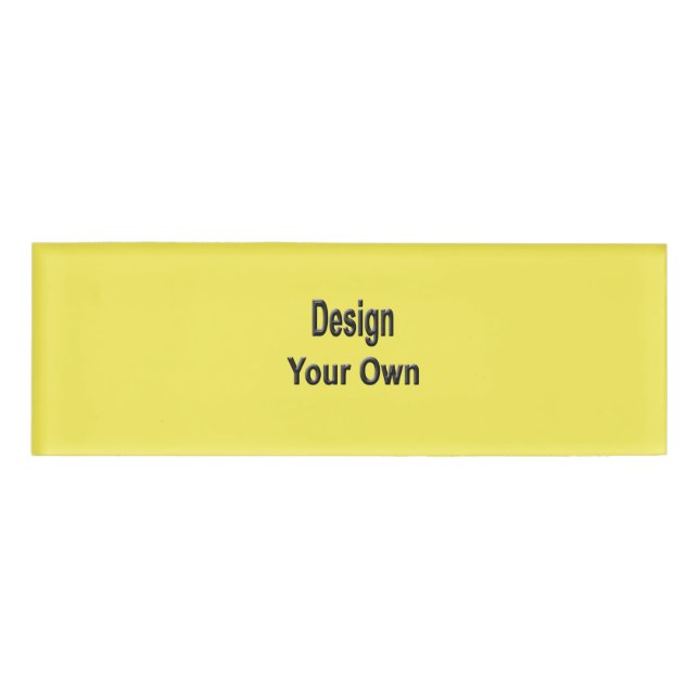 Badge D'identification Vide (Devant)