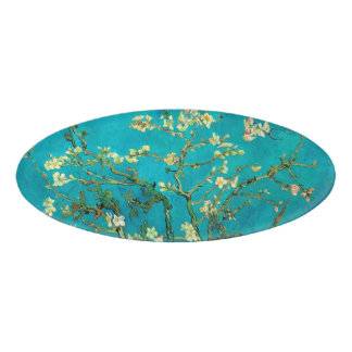Badge D'identification Vincent Van Gogh Blossoming Almond Tree Floral Art