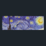 Badge D'identification Vincent Van Gogh Starry Nuit Vintage Art<br><div class="desc">Vincent van Gogh Starry Night Art Peinture Starry Night est un tableau de l'artiste post-impressionniste néerlandais Vincent van Gogh. Le ciel bleu de la nuit est rempli de nuages tourbillonnants, d'étoiles et d'une lune brillante croissant. La Nuit étoilée est la seule nocturne de la série de vues depuis la fenêtre...</div>