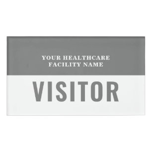 Badge D'identification Votre compagnie de soins de santé - Carte d'identi