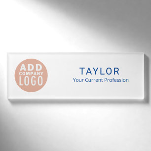 Badge D'identification Votre logo d'entreprise Employés d'entreprise