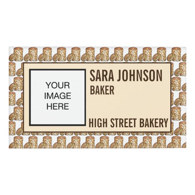 Badge D'identification Welshcakes Welshcakes Bakestones UK British Food (Devant)