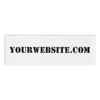 Badge D'identification YourWebSite.com